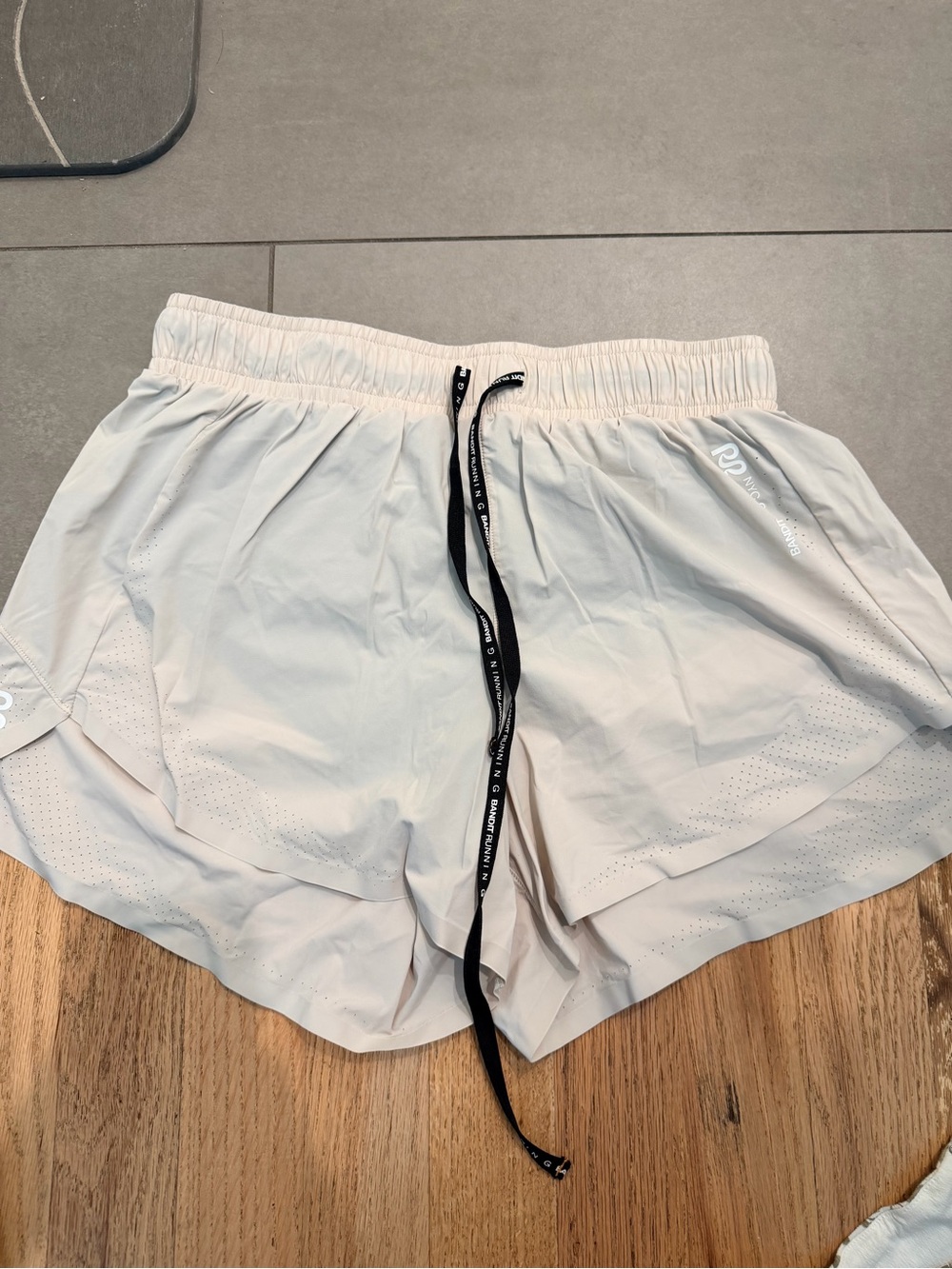 Bandit Bento Performance Running Shorts with Black Drawcord